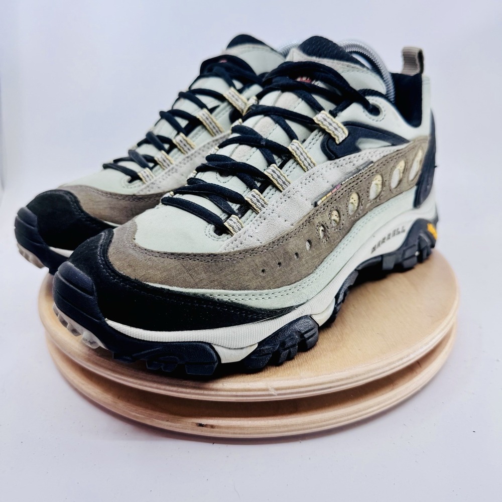 Merrell Pulse II Low Womens 9 Trail Hiking Walking Shoes Sneakers beige - Picture 3 of 8